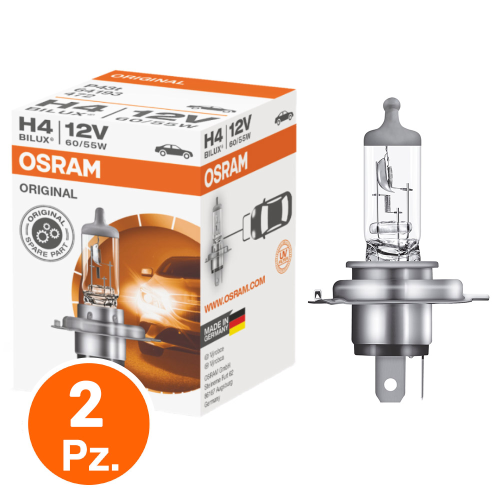 Автомобильные лампы osram h4